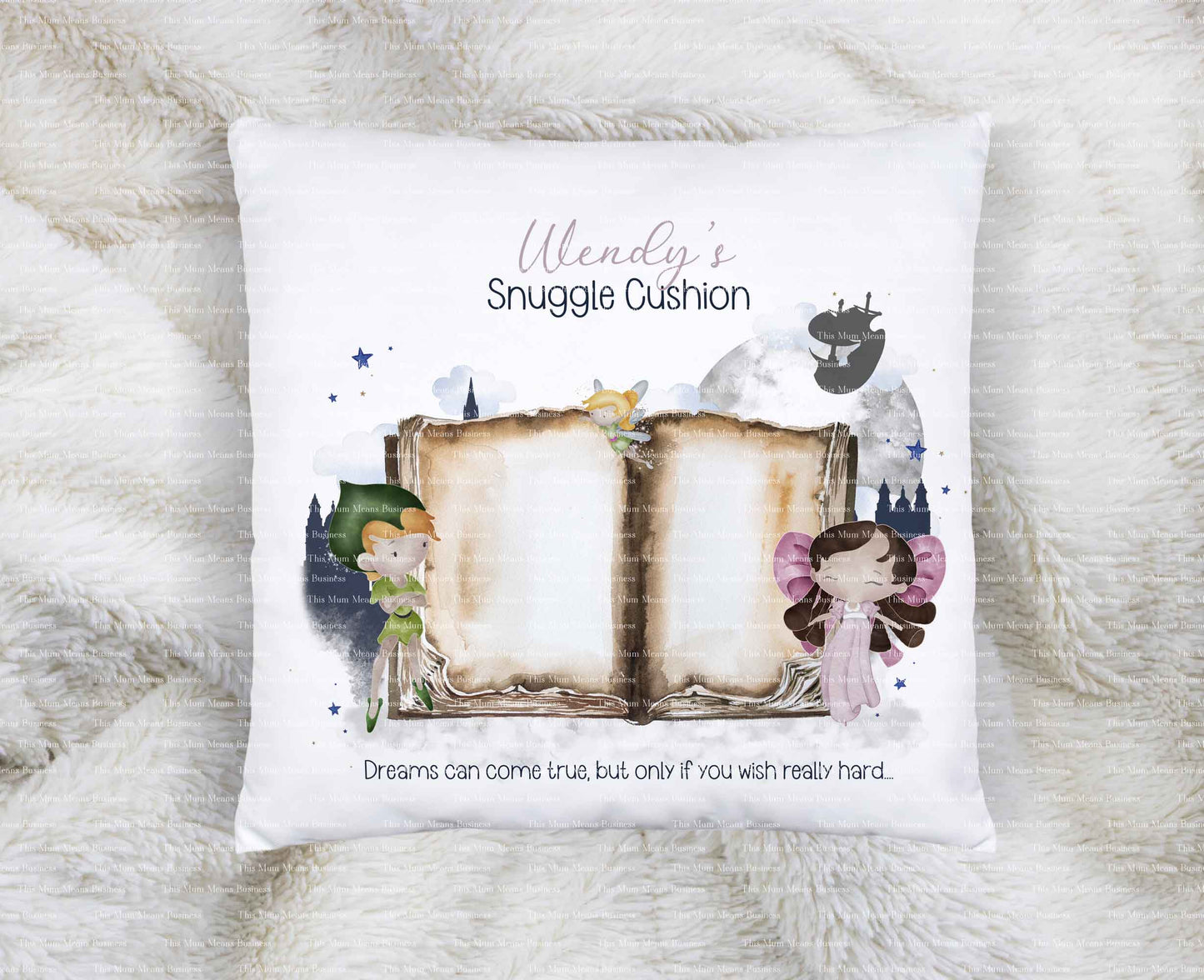 Peter Pan Snuggle Cushion