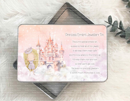 Princess Castle Plaque/Tin