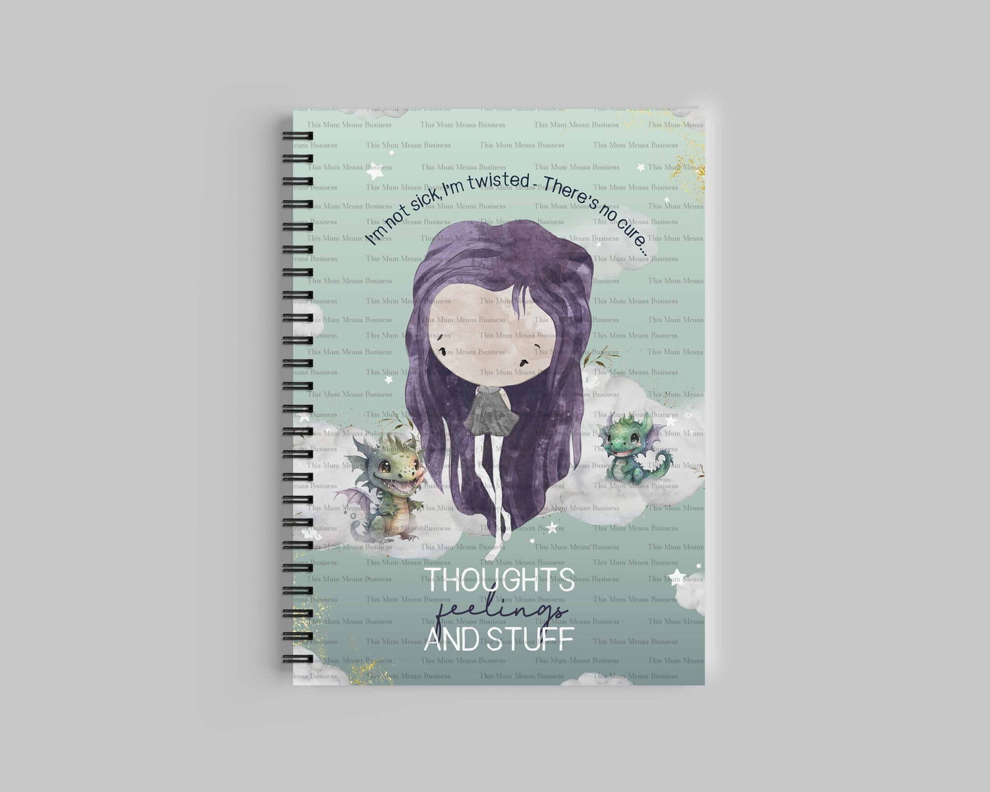 Ruby Pretty Little Strange Girl Notebook